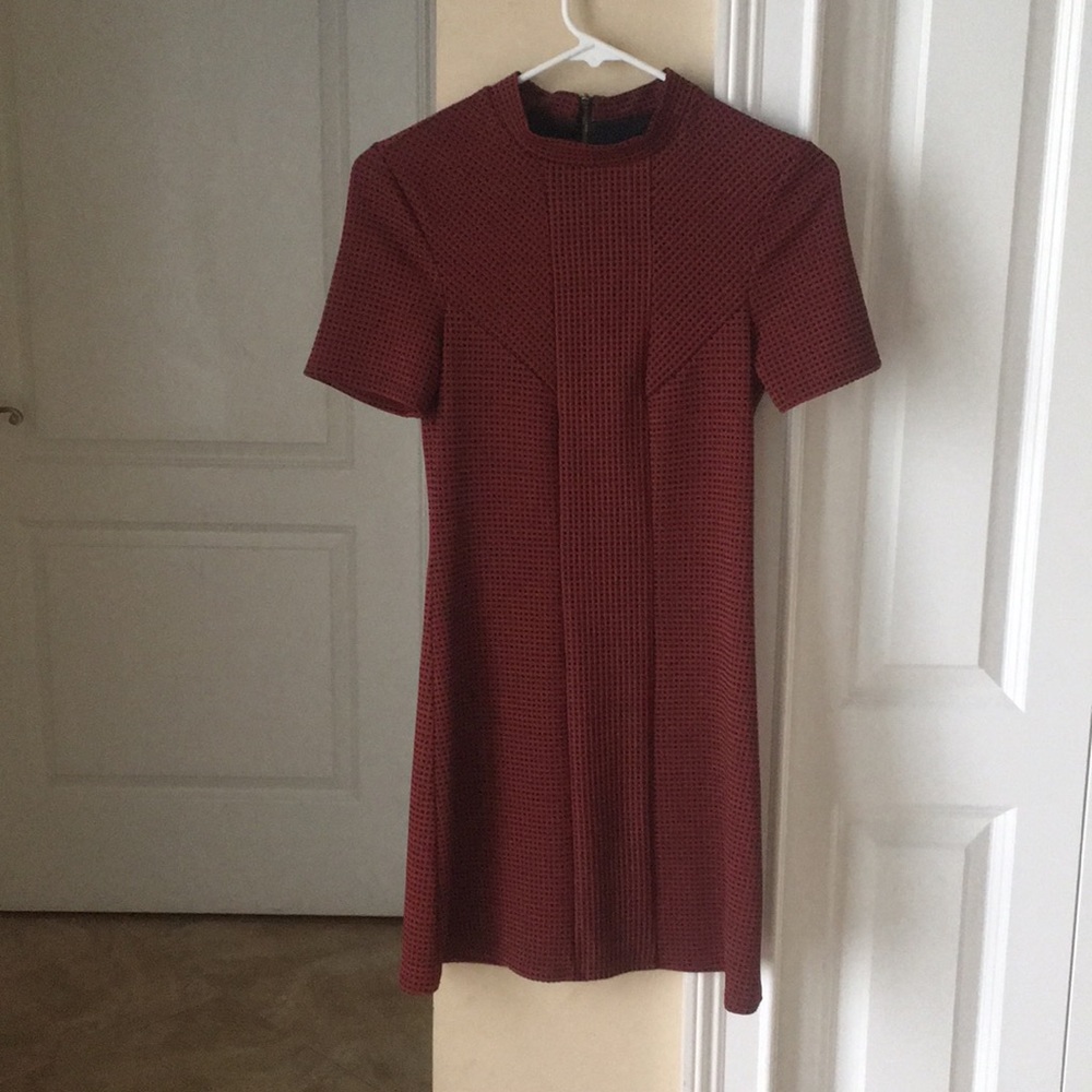 Brick red bodycon